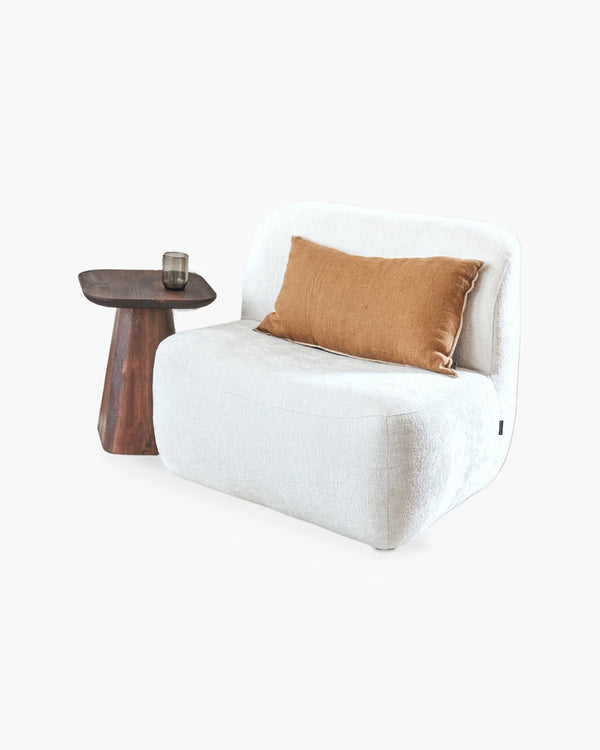 Compacte fauteuil in stof naar keuze, foto 2 van 5