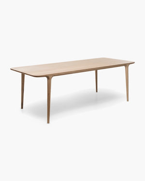 Eettafel Fawn van Gazzda in eik