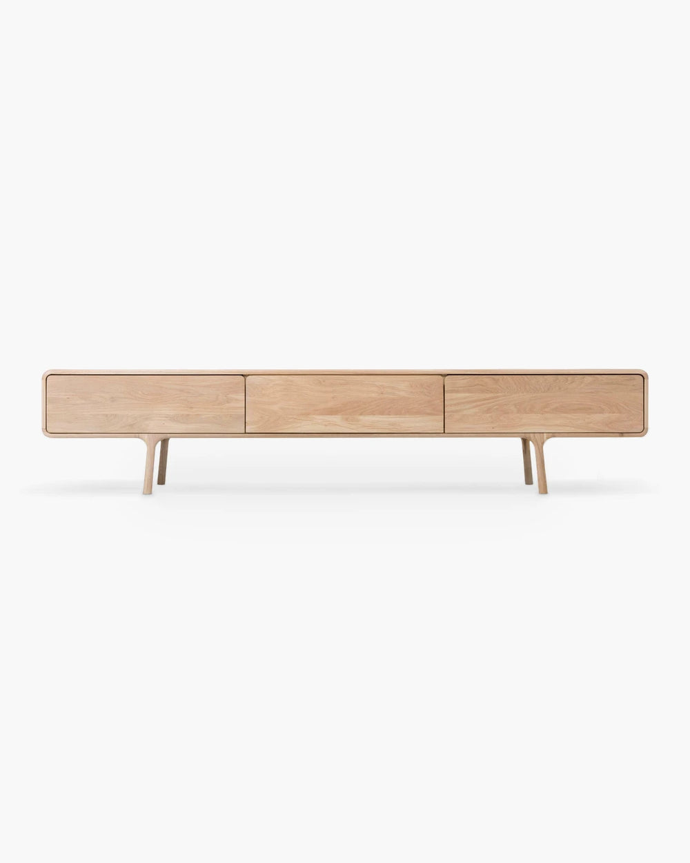 Tv-meubel Fawn 220 cm van Gazzda in eik