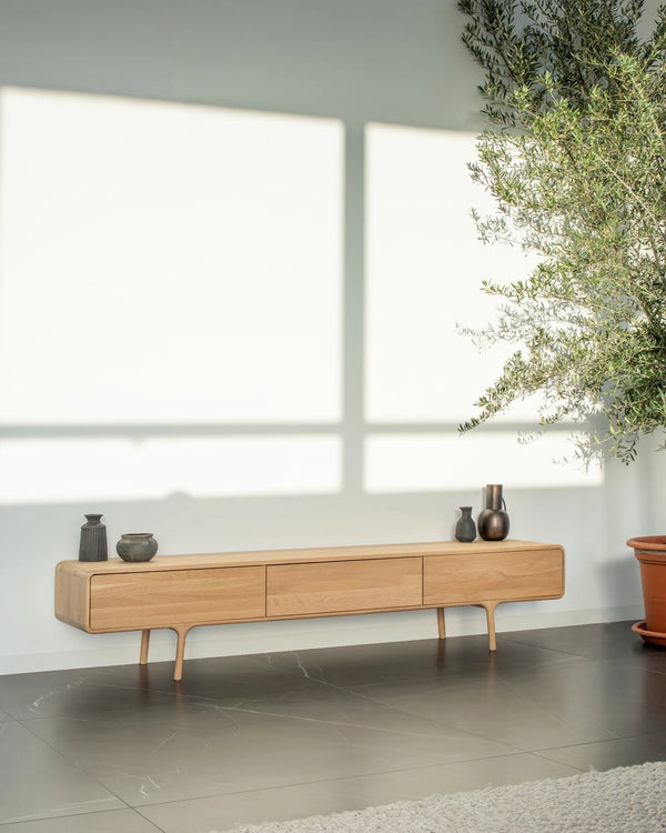 Tv-meubel Fawn 220 cm van Gazzda, foto 3 van 4