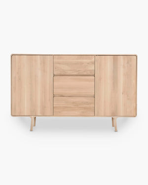 Highboard Fawn van Gazzda in eik