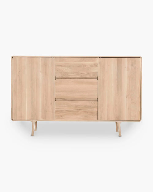 Highboard Fawn van Gazzda in eik