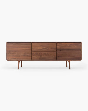 Dressoir Fawn - walnoot van Gazzda