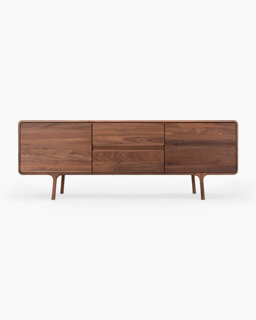 Dressoir Fawn - walnoot van Gazzda