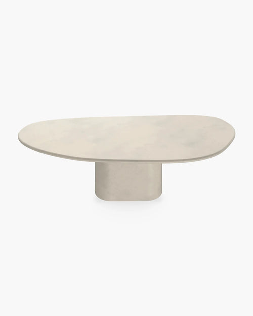 Organische eettafel 260x120 cm in Microskin