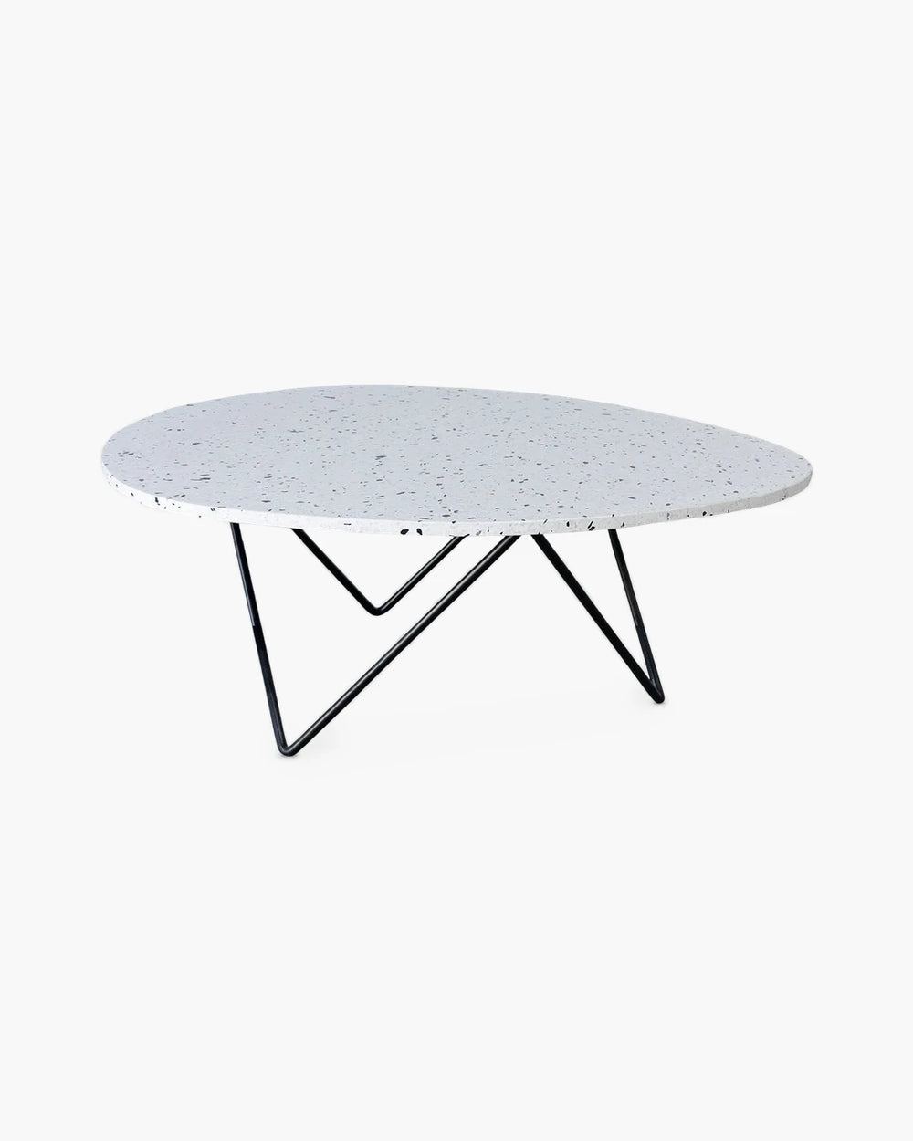 Marmeren salontafel in wit