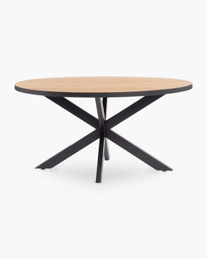 Ovale eettafel Avalox in hout van Henders & Hazel