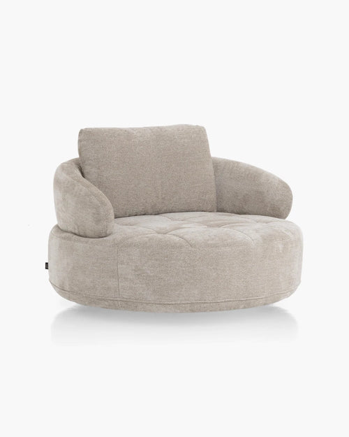 Draaifauteuil Borgia van Henders & Hazel in stof