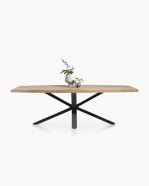 Eettafel Metalox van Henders & Hazel in hout