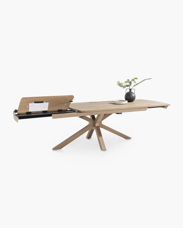 Ovale verlengbare eettafel Nyon van Xooon, foto 2 van 6
