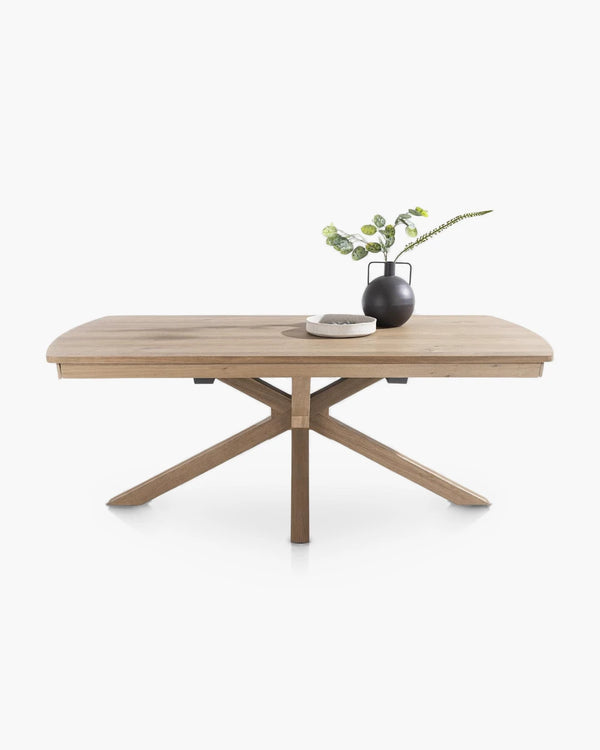 Ovale verlengbare eettafel Nyon van Xooon, foto 4 van 6