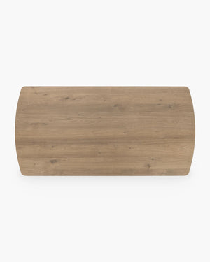 Ovale verlengbare eettafel Nyon van Xooon, foto 5 van 6