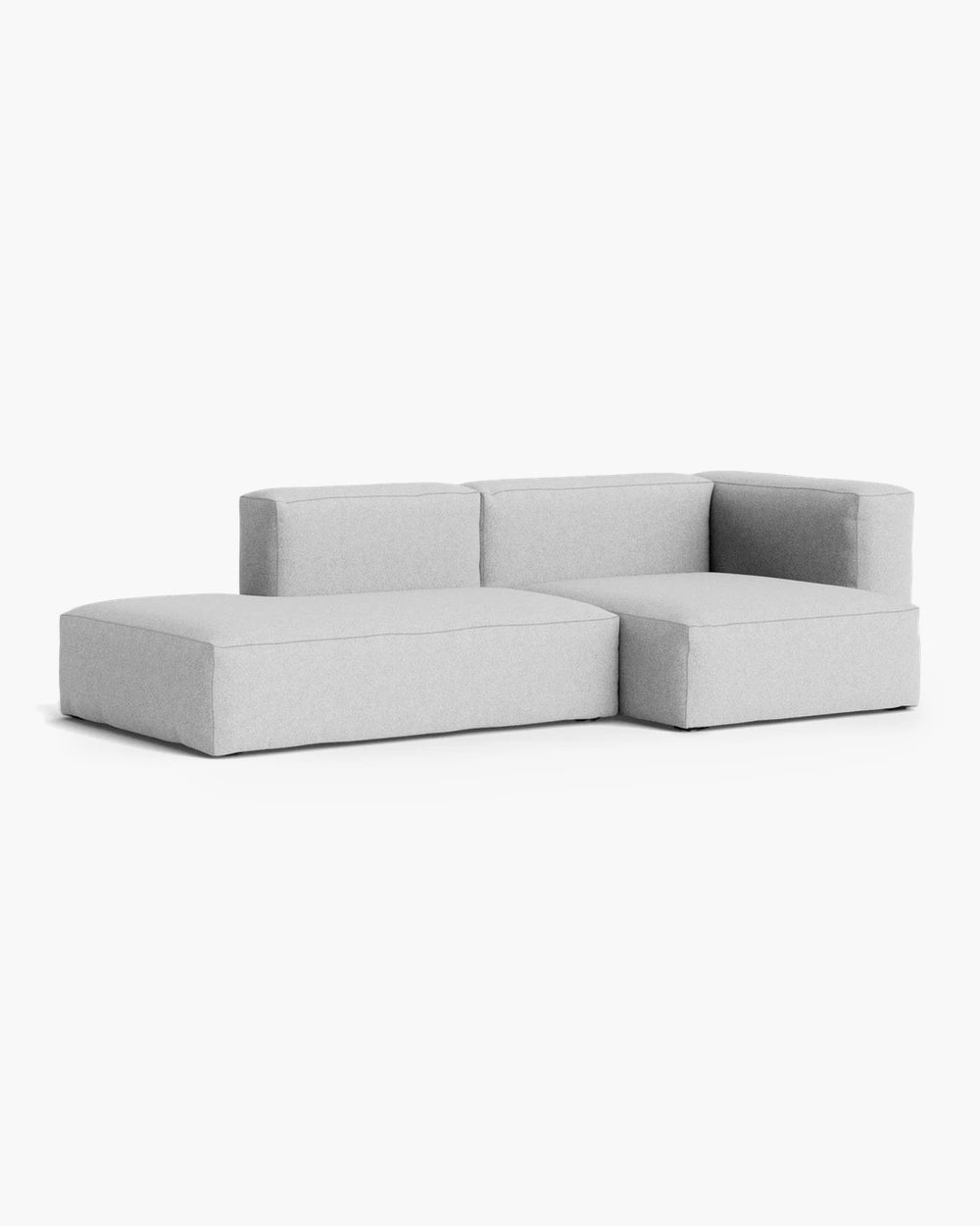 Modulair hoeksalon Mags Soft van Hay in grijs stof