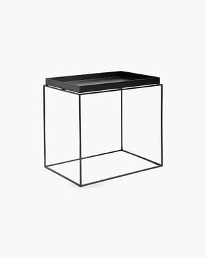 Bijzettafel Tray van Hay in zwart metaal