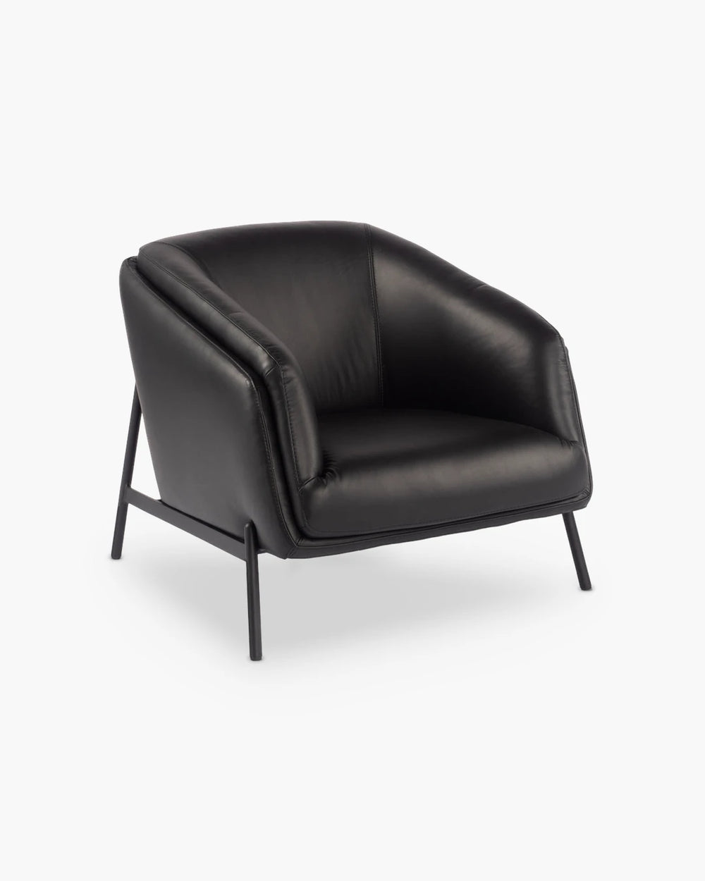 Fauteuil in leder