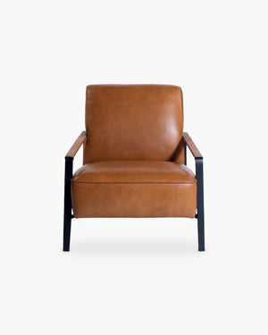 Fauteuil leder, foto 2 van 2