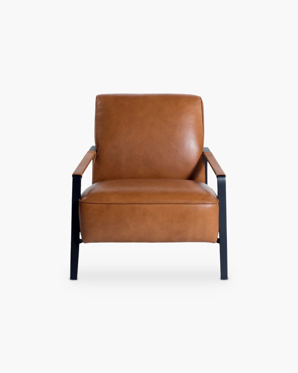Fauteuil leder, foto 2 van 2