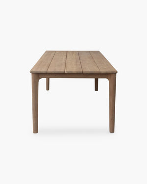 Tuintafel teak 220x100 cm, foto 2 van 3