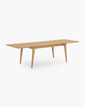Verlengbare eettafel Darwin in eik