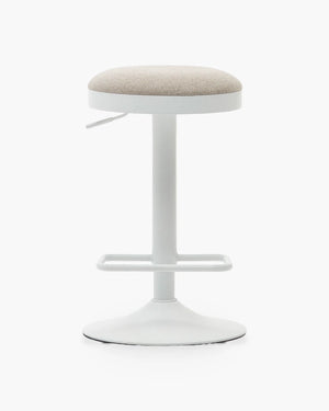 Verstelbare barstoel Zaib in beige