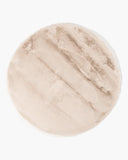 Rond tapijt Galaxy in beige