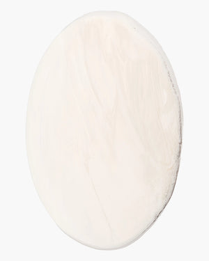 Rond tapijt Pluche in beige