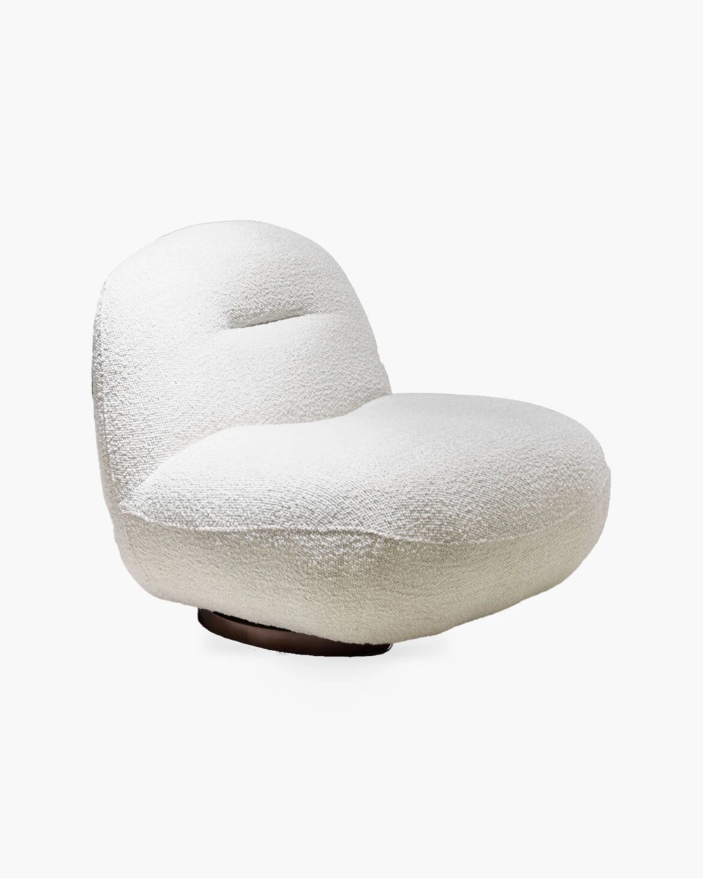Draaifauteuil Bibi van Soofa! in beige fluweel