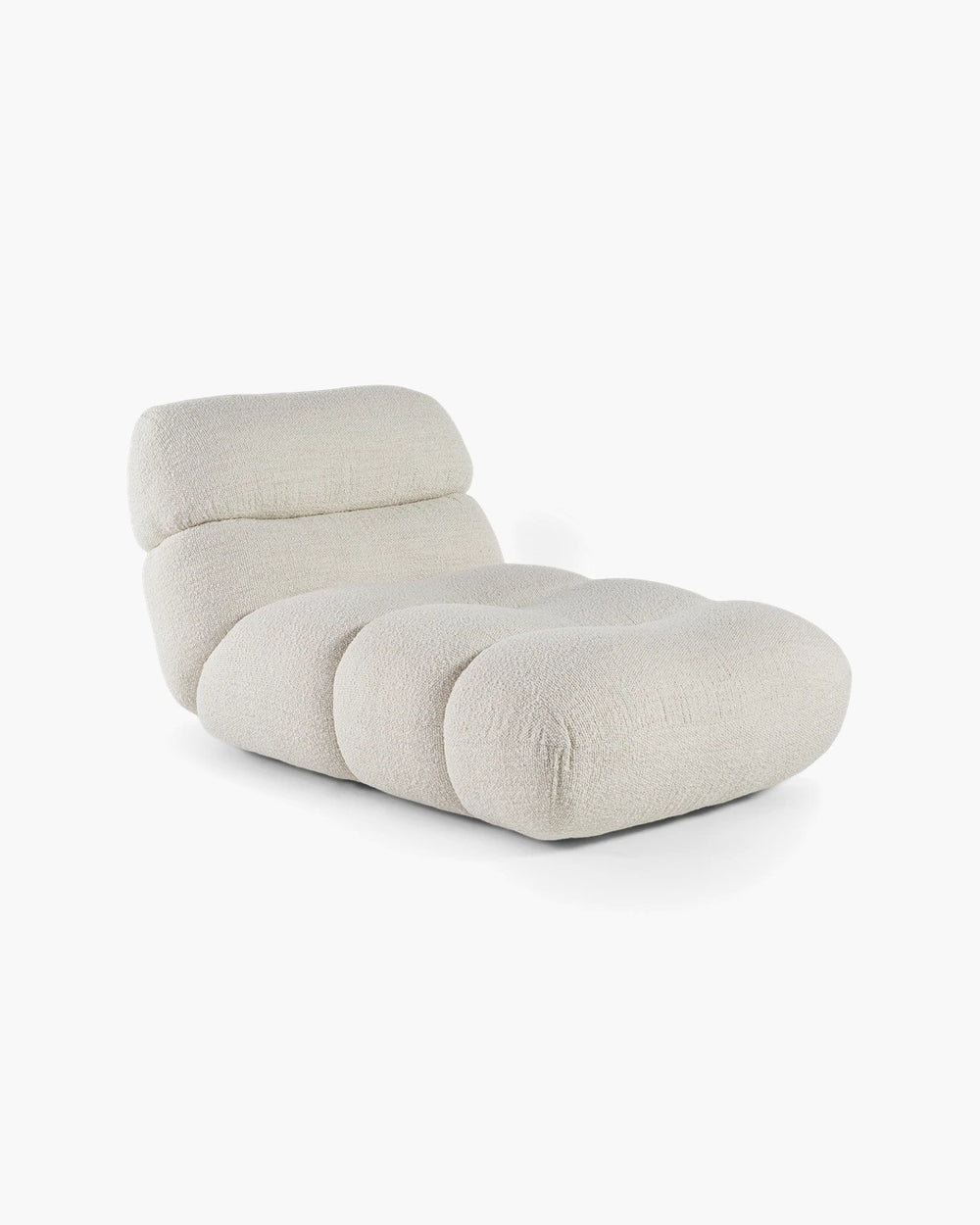 Ligfauteuil in groen fluweel