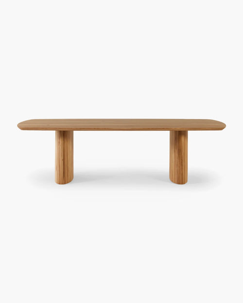Ovale eettafel - eik van Tafel Atelier