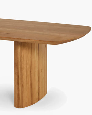 Ovale eettafel - eik van Tafel Atelier, foto 3 van 4