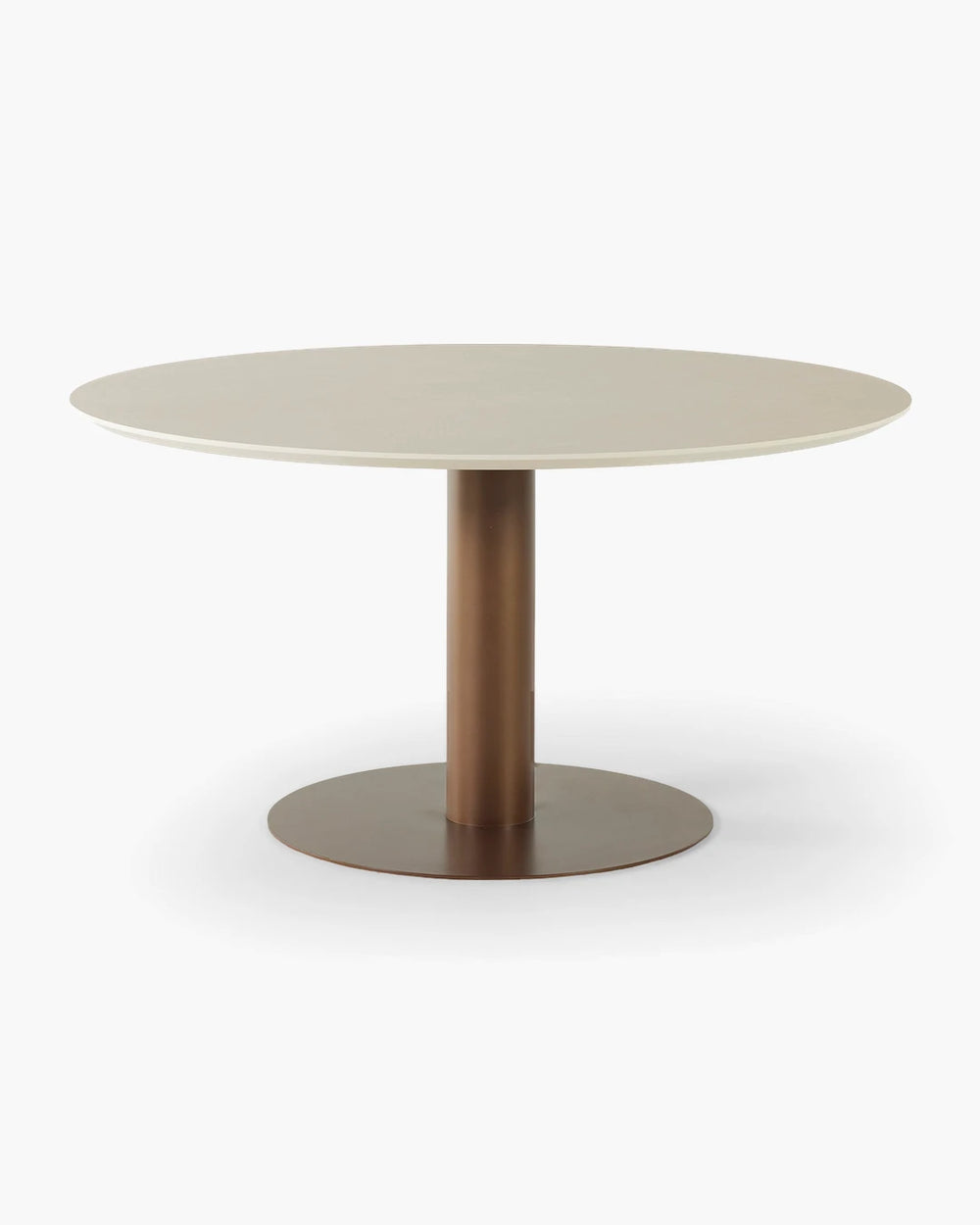 Ronde eettafel - melamine van Tafel Atelier