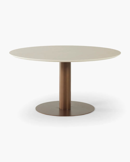 Ronde eettafel - melamine van Tafel Atelier