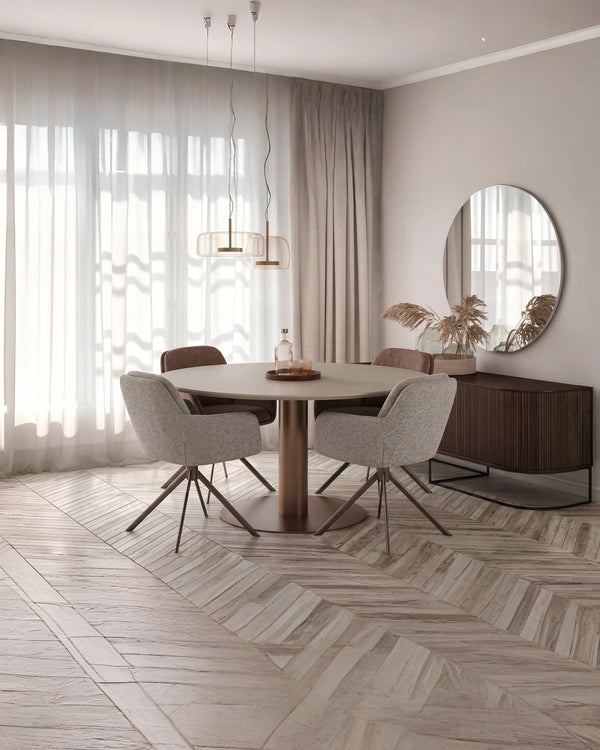 Ronde eettafel - melamine van Tafel Atelier, foto 4 van 7