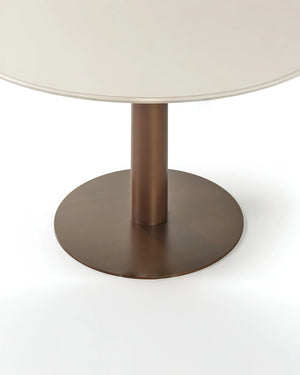 Ronde eettafel - melamine van Tafel Atelier, foto 6 van 7
