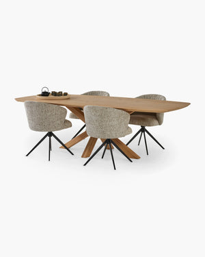 Deens ovale eettafel van William Winston, foto 4 van 11