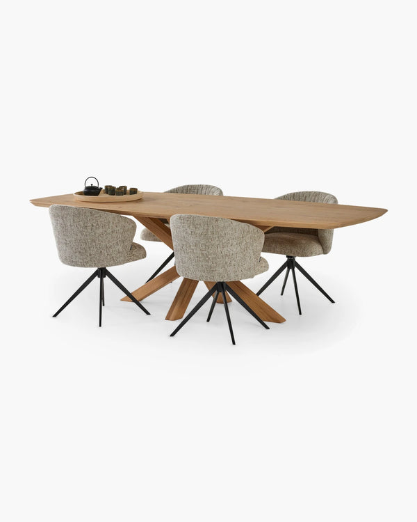 Deens ovale eettafel van William Winston, foto 4 van 11