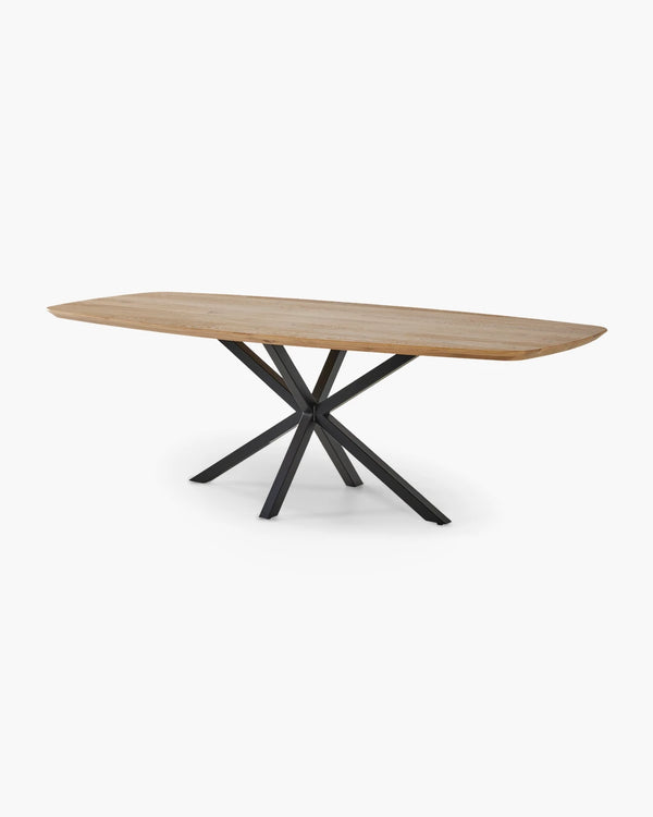 Ovale eettafel - eik van William Winston, foto 2 van 7