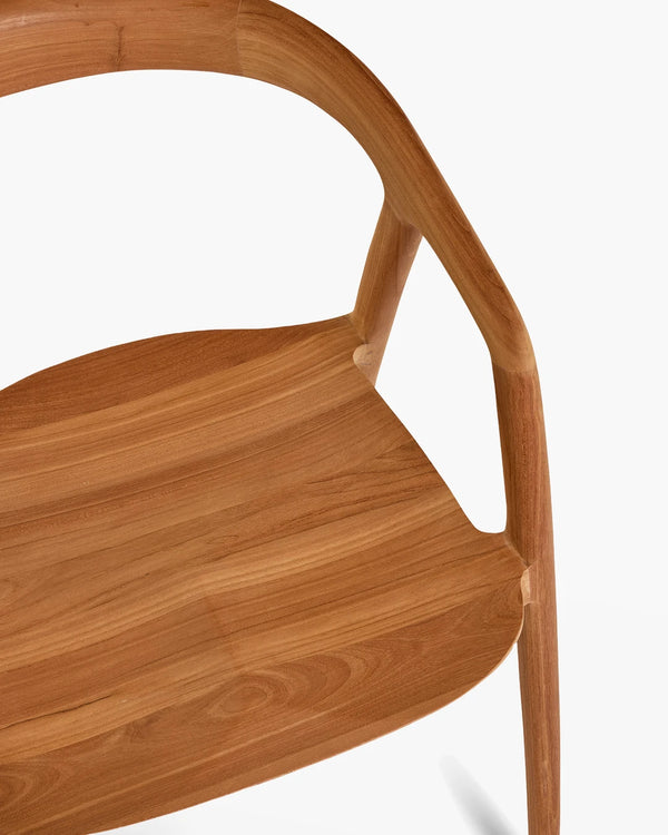 Houten armstoel, foto 5 van 5