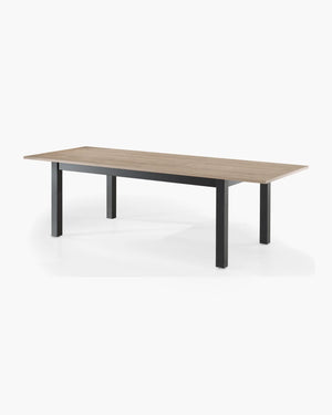 Uitschuifbare eettafel