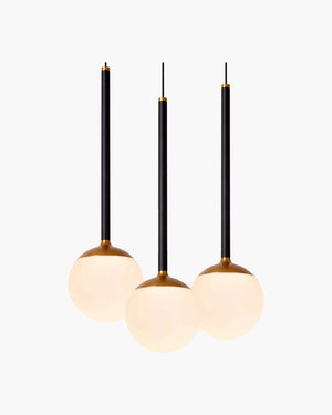 Hanglamp Calina met 5 pendels van Lucide, foto 4 van 6