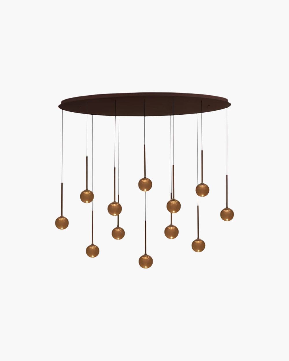 Hanglamp Calina met 12 pendels van Lucide
