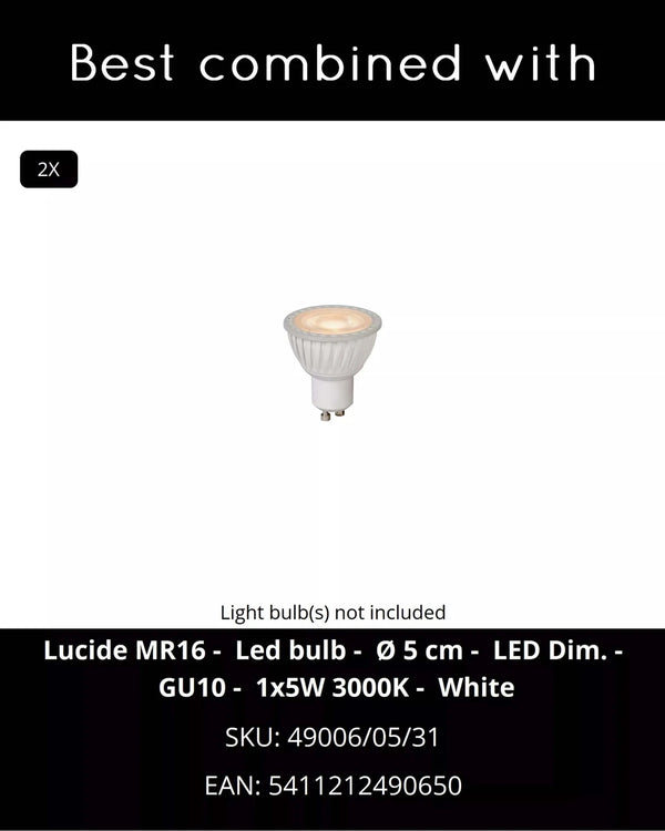 Plafondlamp Clubs 2 spots van Lucide, foto 4 van 13