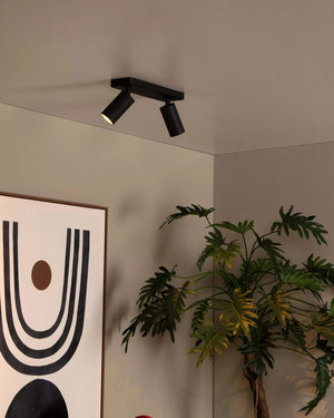 Plafondlamp Clubs 2 spots van Lucide, foto 11 van 13