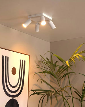 Plafondlamp Clubs 4 spots van Lucide, foto 9 van 12