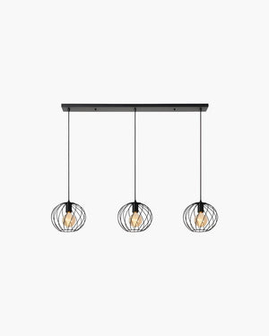 Hanglamp Danza met 3 pendels recht van Lucide, foto 6 van 12
