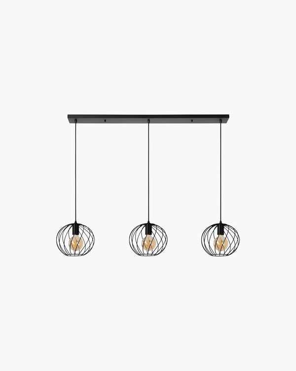 Hanglamp Danza met 3 pendels recht van Lucide, foto 7 van 12