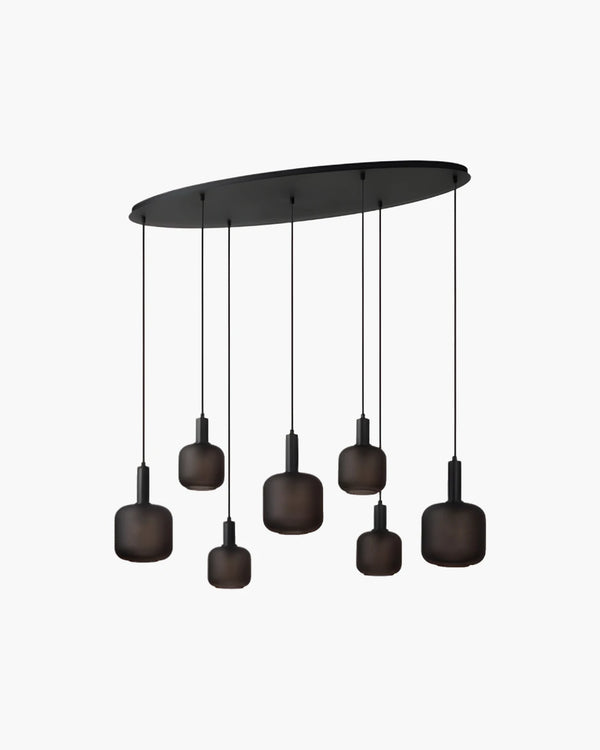 Hanglamp Eloise met 7 pendels van Lucide, foto 2 van 6