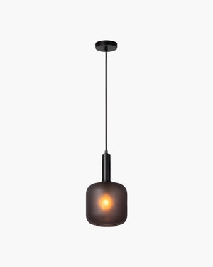 Hanglamp Eloise van Lucide in zwart glas