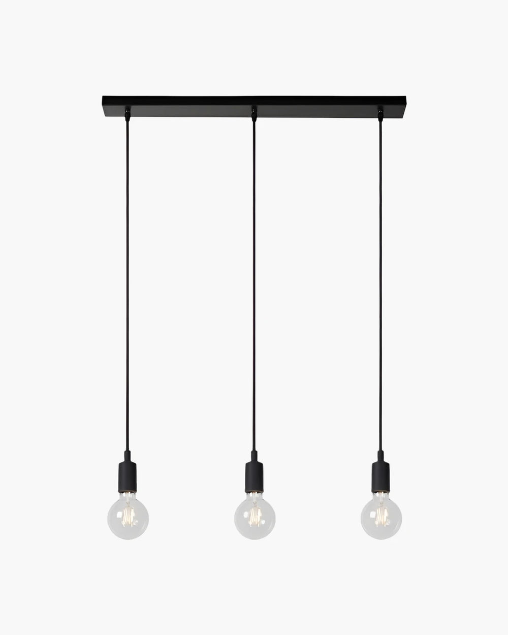 Hanglamp Fix van Lucide in zwart