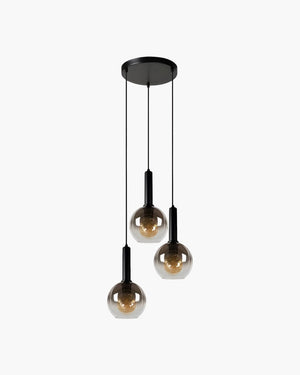 Hanglamp Marius met 3 pendels van Lucide, foto 2 van 6